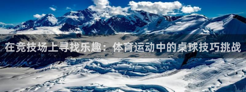在竞技场上寻找乐趣：体育运动中的桌球技巧挑战